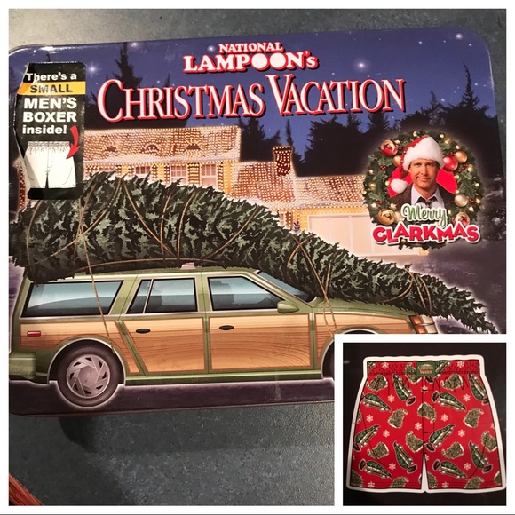 🆕 National Lampoon's Christmas Vacation Men's Boxer Size Small (28-30) - Picture 1 of 4